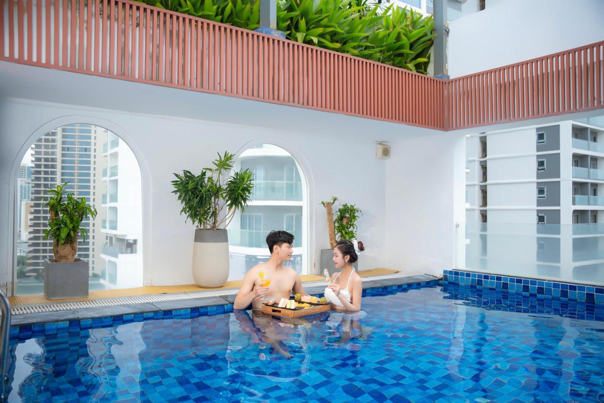 Tgt Beach Hotel ดานัง ภายนอก รูปภาพ