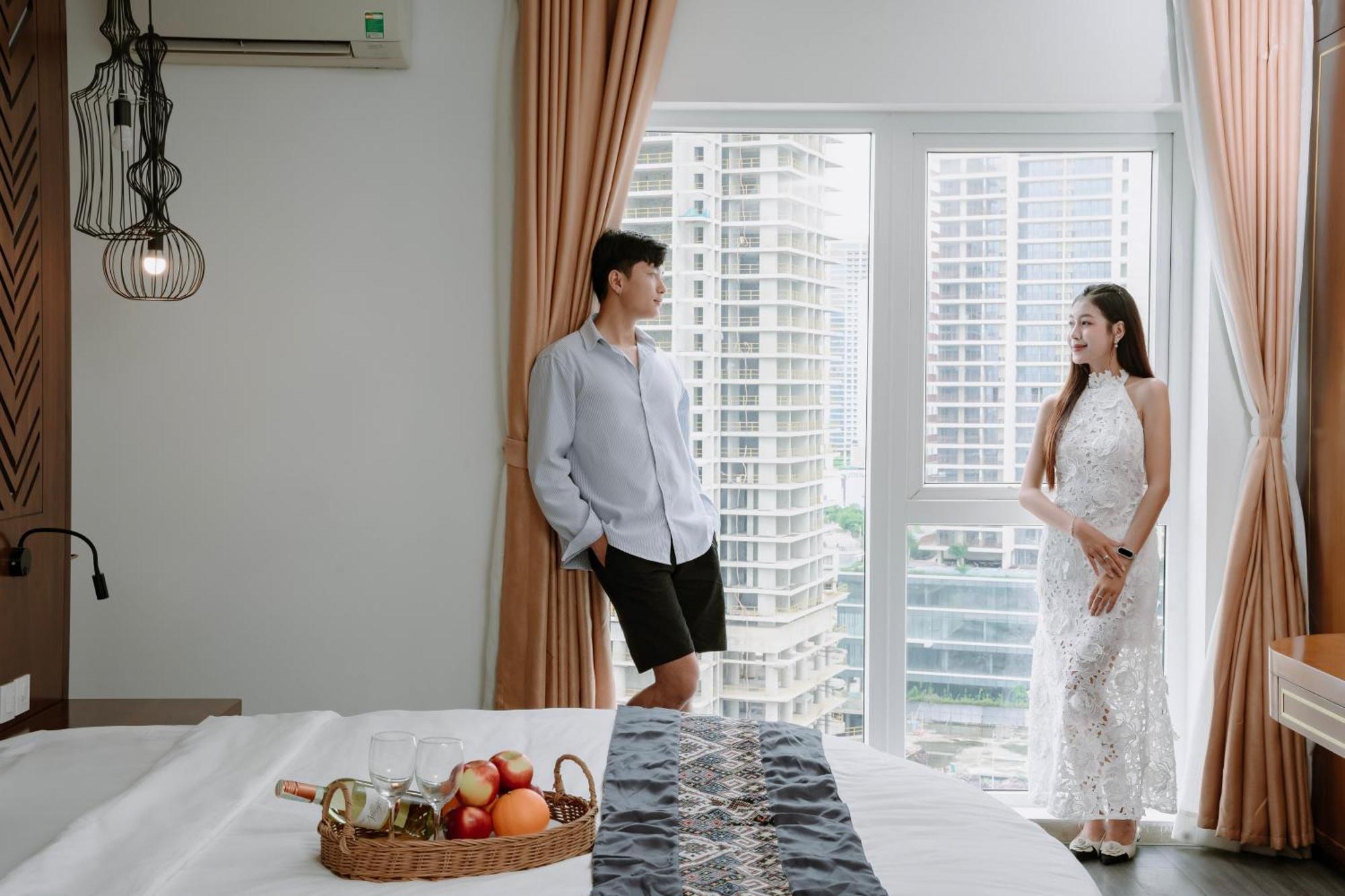 Tgt Beach Hotel ดานัง ภายนอก รูปภาพ
