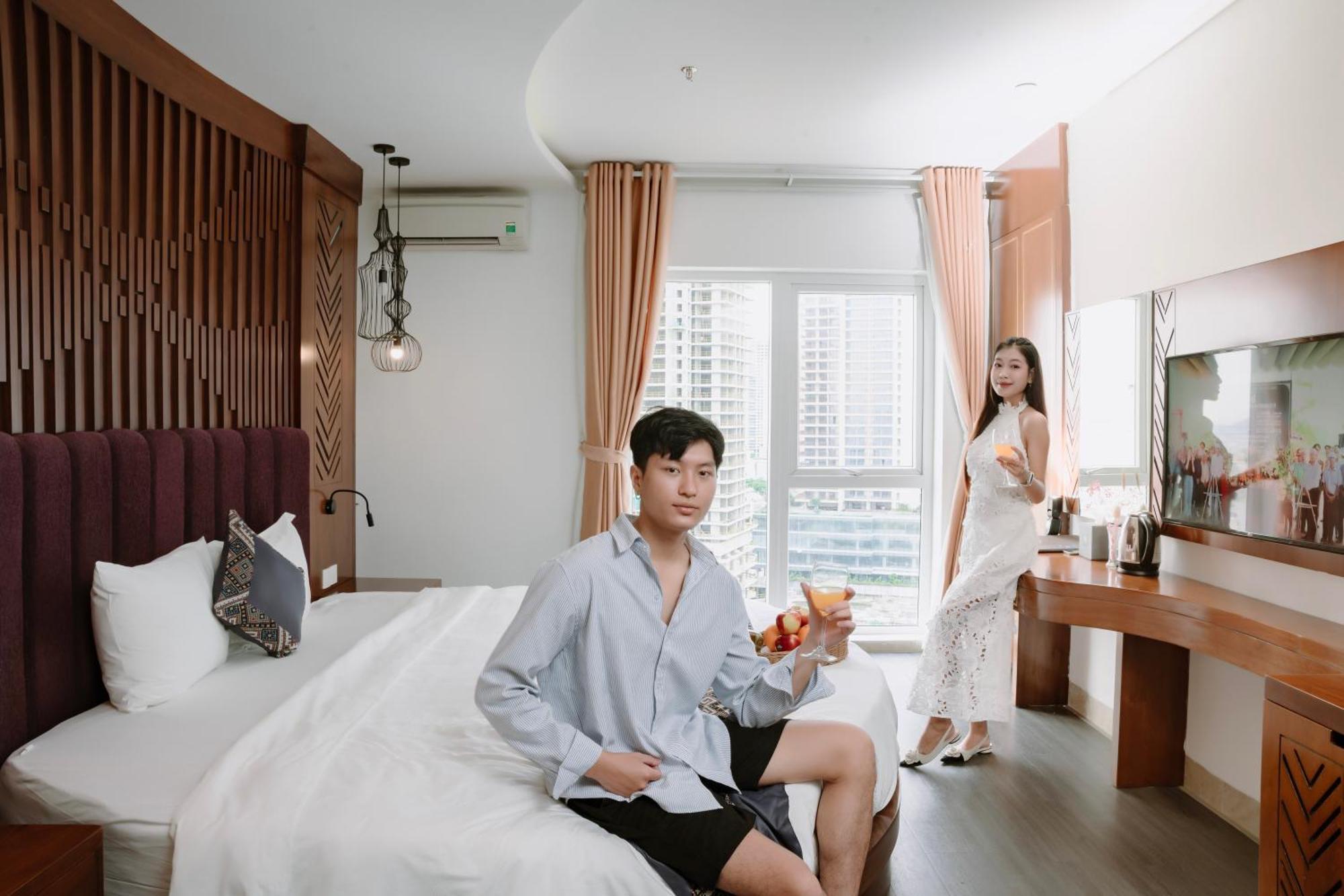 Tgt Beach Hotel ดานัง ภายนอก รูปภาพ