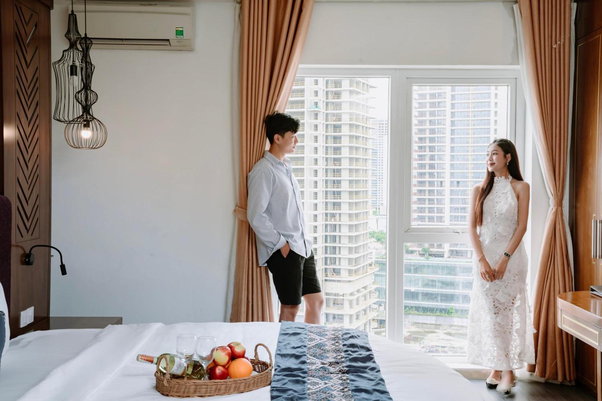 Tgt Beach Hotel ดานัง ภายนอก รูปภาพ